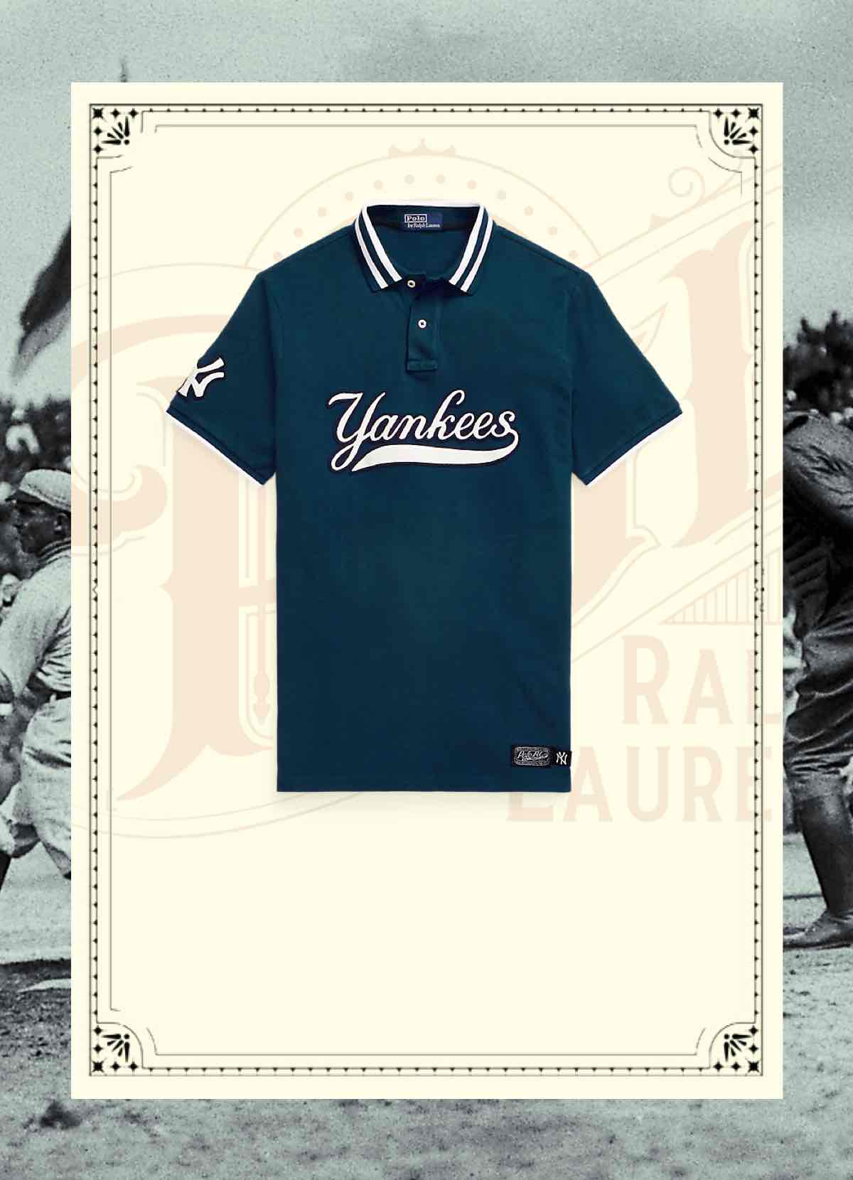 #034;LIMITED" POLO RALPH LAUREN MLB Yankees NY Shirt RRL P